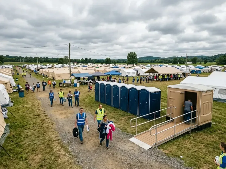 disaster-relief-camp-restrooms-010 — frequently asked questions, Dumpster & Portable Bathrooms Rental in Zebulon, NC